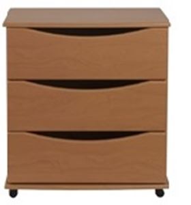 Contour Dementia Friendly 3 Drawer Chest