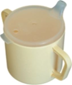 Feeder Beaker With 2 Handles And Lids