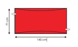 Andway Long Slide Sheet  - 145 x 71cm