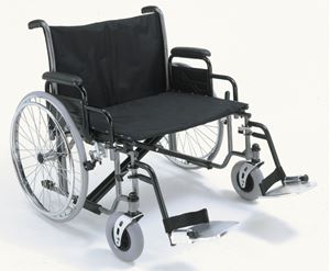 Bariatric Wheelchair det.arms swing away F/rests 66cm(26")