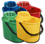Picture of Mop Bucket 15L With Wringer - Green