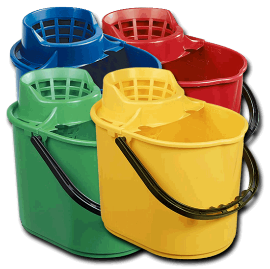 Picture of Mop Bucket 15L with Wringer - Yellow