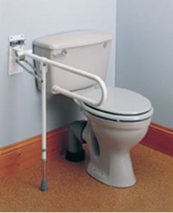 Fold Away Grab Rail With Leg