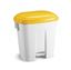 Picture of Pedal Bin 30L - Yellow Lid