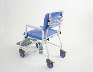 Atlantic Bariatric mobile commode and shower chair (20")