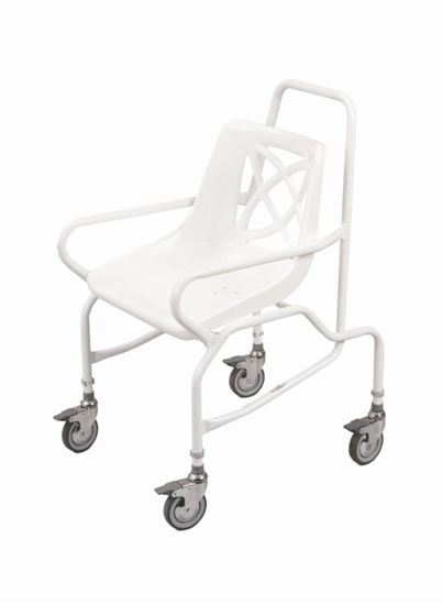 Picture of Andway mobile shower chair with 4 Brake Castors