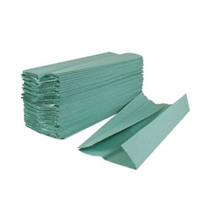 C-Fold Hand Towel 1 Ply Green (2700)