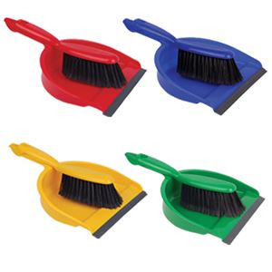 Dustpan and Brush Set - Yellow