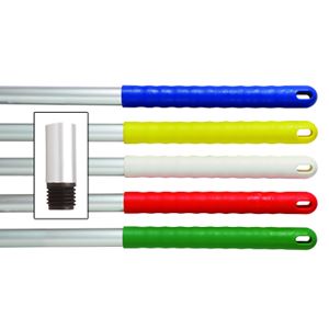 Aluminium Mop Handle 125cm - Yellow