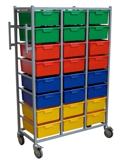 Picture of Triple - 24 Trays with Garment rail