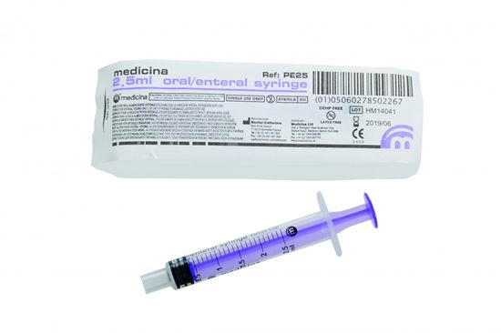 Picture of Penta Oral / Eneral Syringe 2.5ml (100)