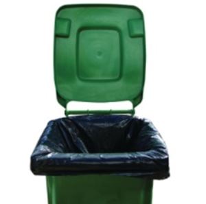 Wheelie Bin Medium Duty Black Sacks (100)