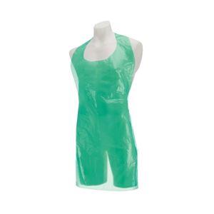 Polythene Aprons - Green