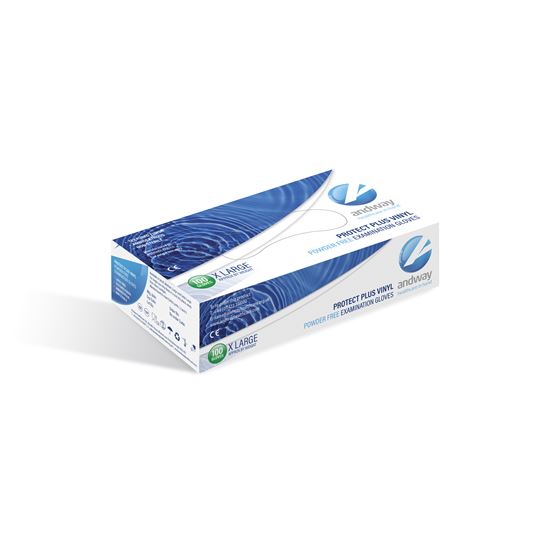 Picture of PROTECT Vinyl Powder Free Gloves -X.Large (10x100)