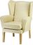 Picture of Classic York Wing Chair Plain Cream Vinyl