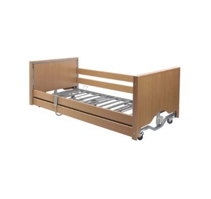 Picture of Casa Elite Profile Bed Beech with side rails
