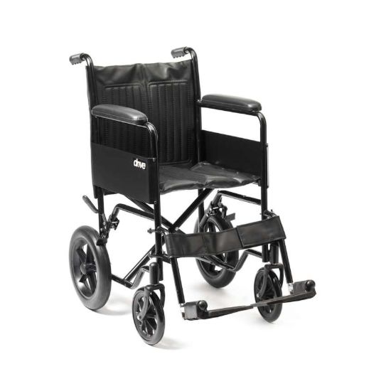 Picture of Car Transit Wheelchair - fixed arms and footrests