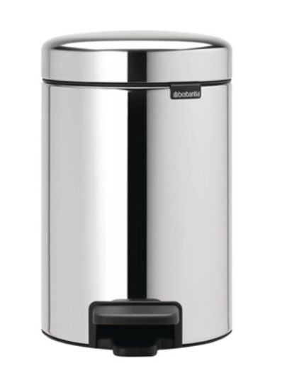 Picture of Brilliant Steel Pedal Bin - 3 litre