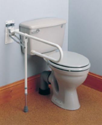 Picture of Fold Away Grab Rail With Leg