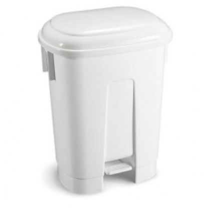 Picture of 60L Stylish design pedal bin - White