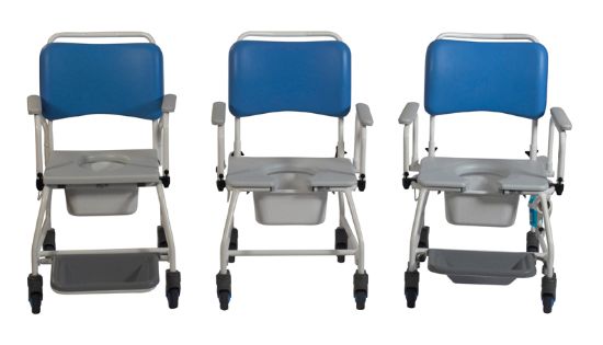 Picture of Atlantic Mobile commode and Shower chair (18")