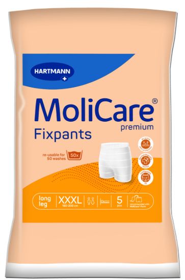 Picture of MoliCare Fixpants Long Leg XXXL 5 Pack