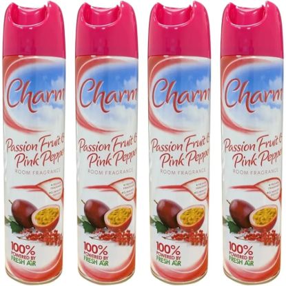 Picture of CHARM Passionfruit & Pepper Aerosol Airfreshener 240mlx12