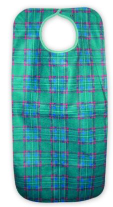Picture of Adult apron 45x90cm snap closure - Green Stewart