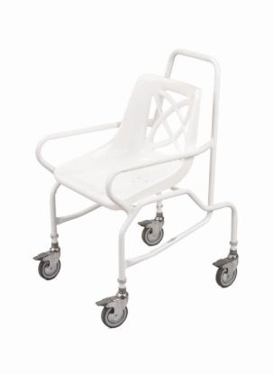Picture of Andway mobile shower chair with 4 Brake Castors