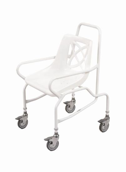 Picture of Andway mobile shower chair with 4 Brake Castors