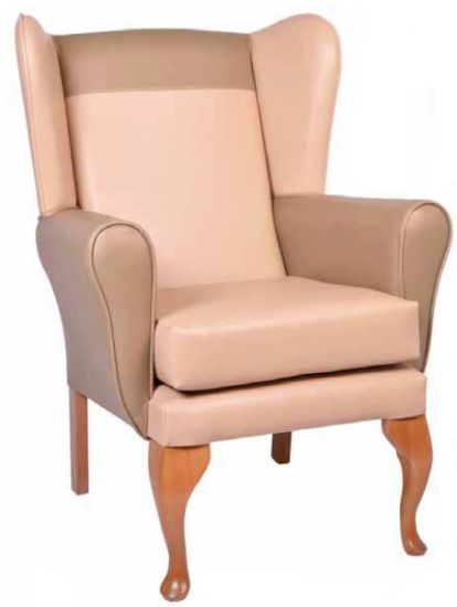 Picture of Kensington Queen Anne Chair - A Range Fabrics