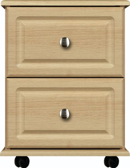 Picture of ANTLIA 2 Drawer Bedside with lockable drawer