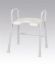 Picture of Height Adj Aluminium Shower Stool with Arms