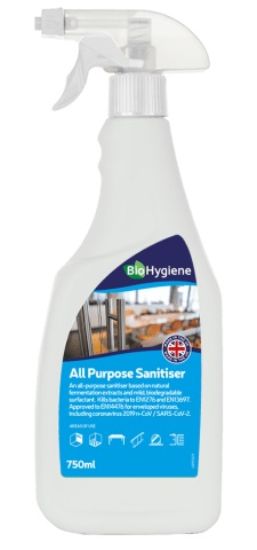 Picture of BioHygeine AllPurpose Sanitiser Unfragranced 750ml