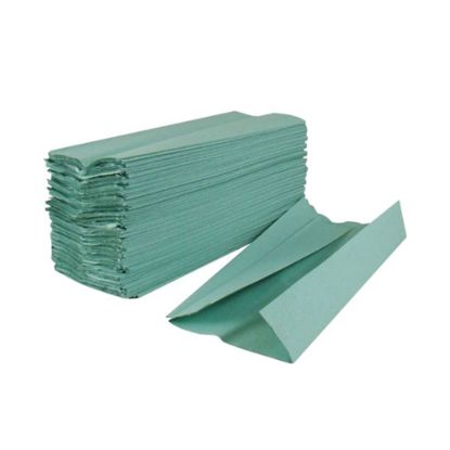 Picture of C-Fold Hand Towel 1 Ply Green (2700)