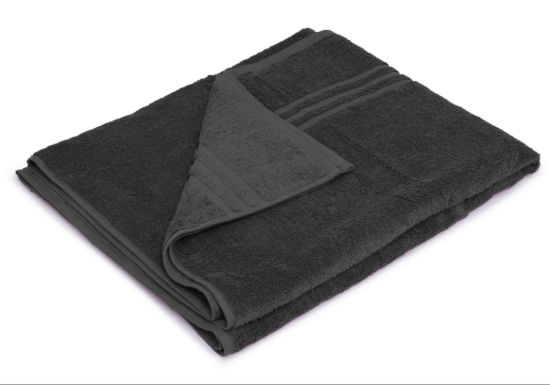 Picture of Face Cloth 500g - Black (6 Pack)