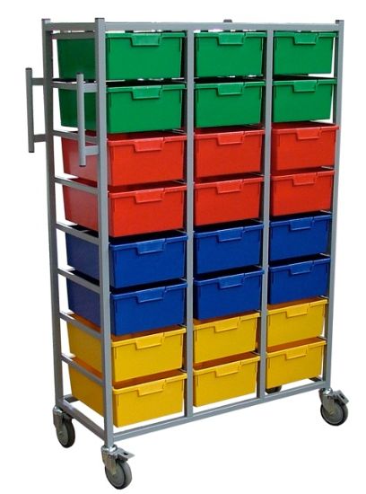 Picture of Triple - 24 Trays with Garment rail