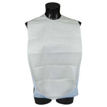Picture of Disposable Bib - Heavy Duty 37x75cm (100) with sticky tab