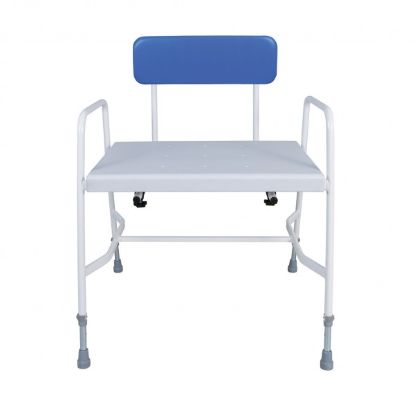 Picture of Bariatric Adjustable Vinyl Back Shower Chair