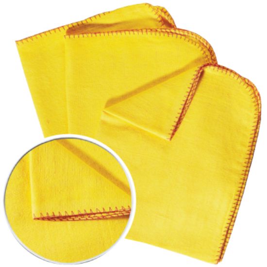 Picture of Yellow Duster hemmed 50 x 40cm
